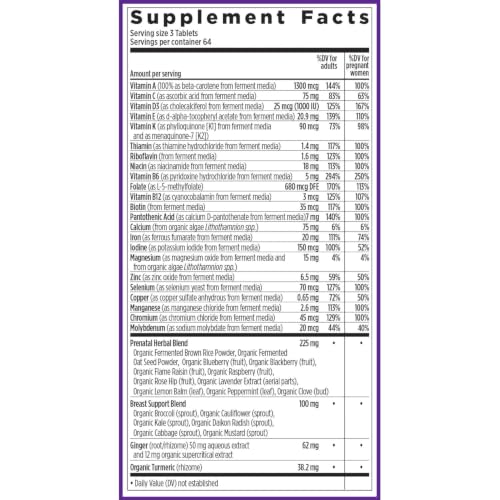 New Chapter Advanced Perfect Prenatal Vitamins, 192 Count - image 7