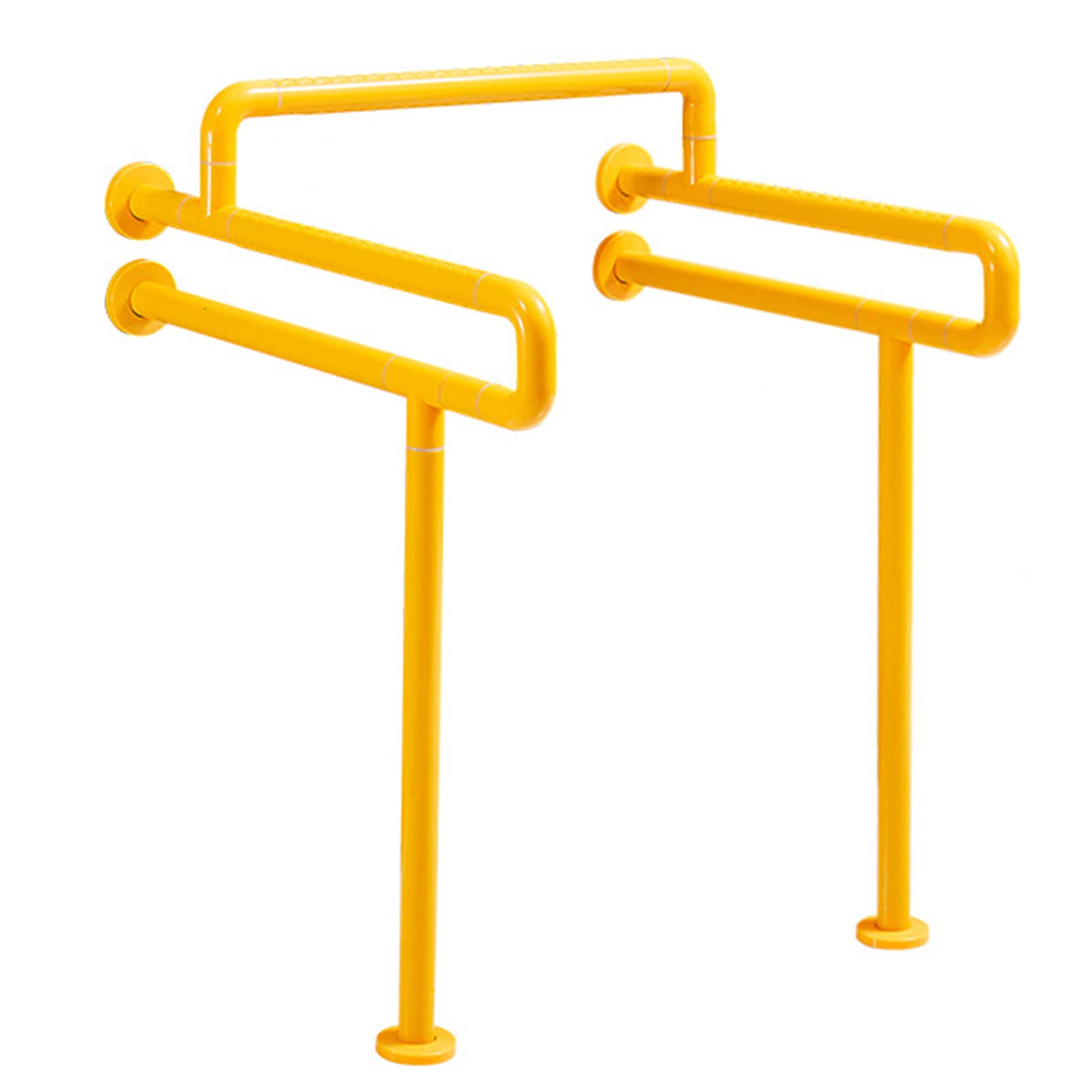Fkxsxaz Women's Yellow Handicap Rails Grab Bar, Toilet Rail Bathroom Support For Elderly Disabled Pregnant Stainless Steel, Safety Hand Railing Guard Frame Shower Assist Aid Handrails Grips,