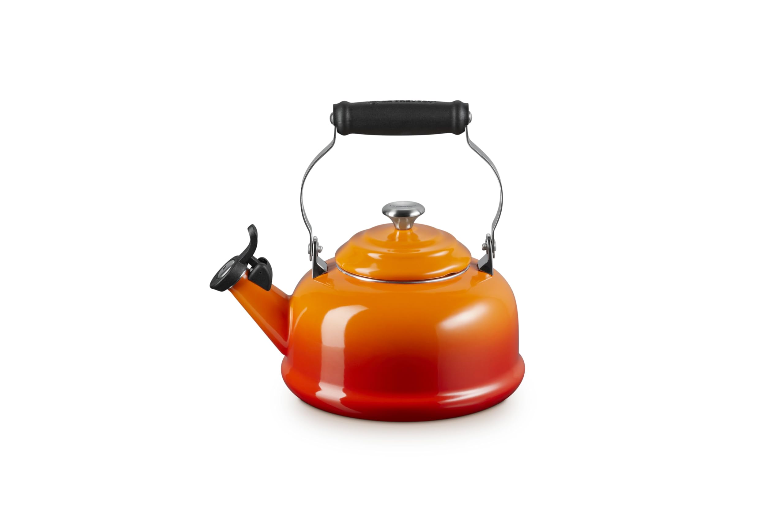 Amazon.com: Le Creuset Enamel On Steel Whistling Tea Kettle with