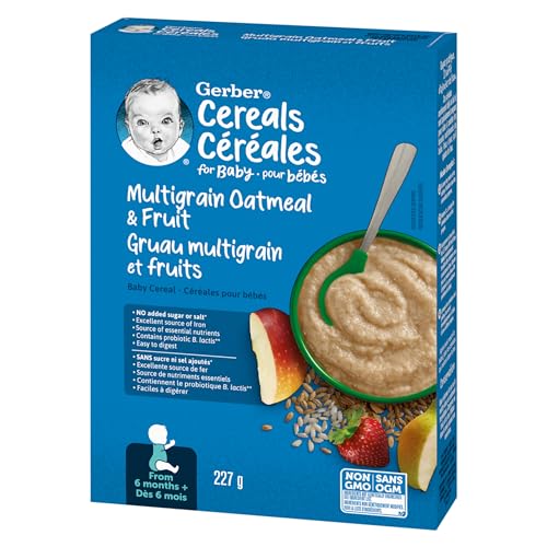 Nestle Gerber Nestle Gerber Mixed Grains with Fruit Baby Cereal, 227g Box - Image 6