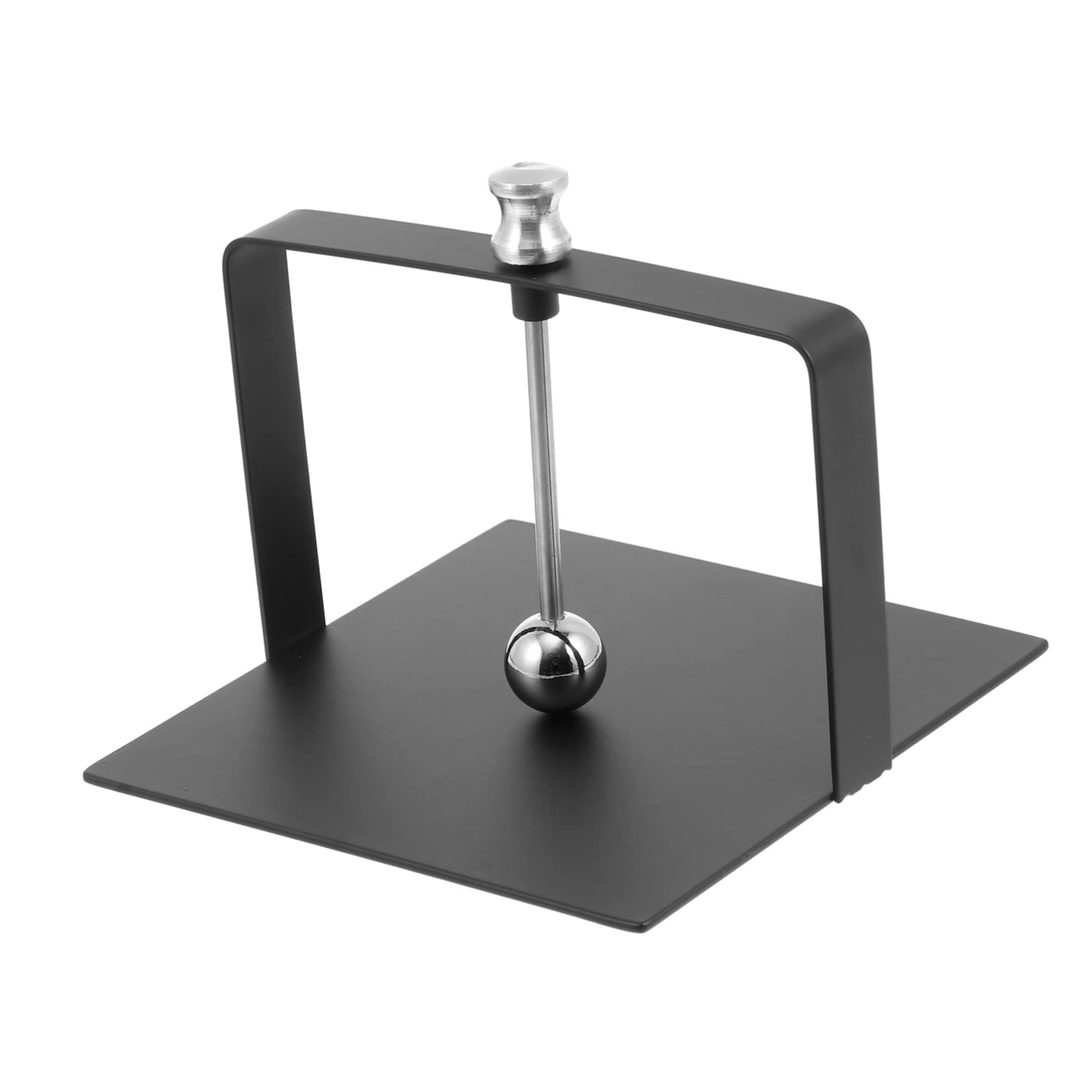Servilletero Creativo de Mesa de Acero Inoxidable Negro