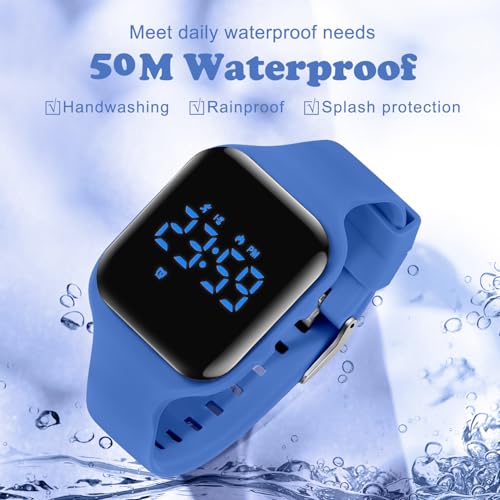 Image of BEN NEVIS Kids Watch, Digital Watch for Boys Girls, Sport Watch with Fitness Tracker, Alarm Clock, Stopwatch, No App and Waterproof, Watch for Kids Ages 5-12