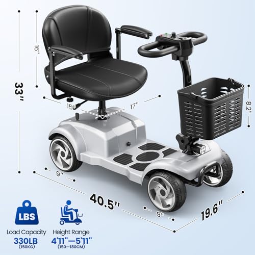 Electric Mobility Scooter Foldable Compact