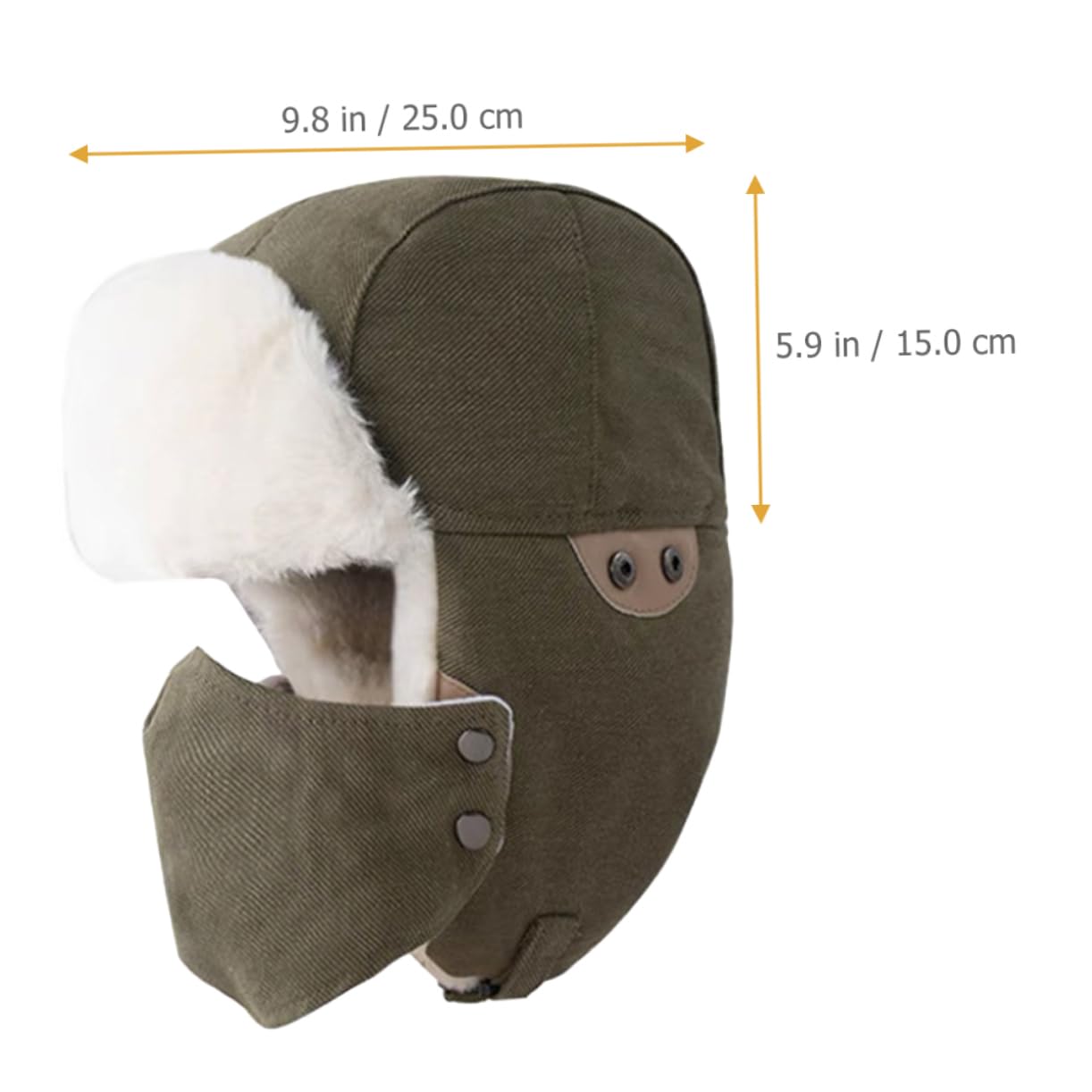 Homoyoyo Aislante para Protección Facial y Térmica para Actividades Aire Fríos