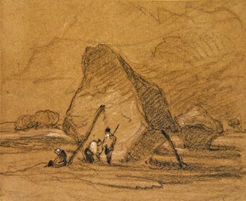 XcBAIHOUD Pinturas Famosas Abstracto Cuadro Pinturas Murales Pagliai di John Sell Cotman para Regalo 60x90cm