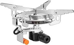 Fogareiro Camping, Fogareiro, Fogareiro a Gas, Fogareiro Portatil Dobravel Fogão a Gas para Camping e Viagem