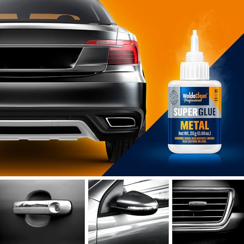 Super Glue Metal 25g Extra Strong superglue - for Stainless Steel and Aluminum, Dries Clear and Holds Instantly - Image 3