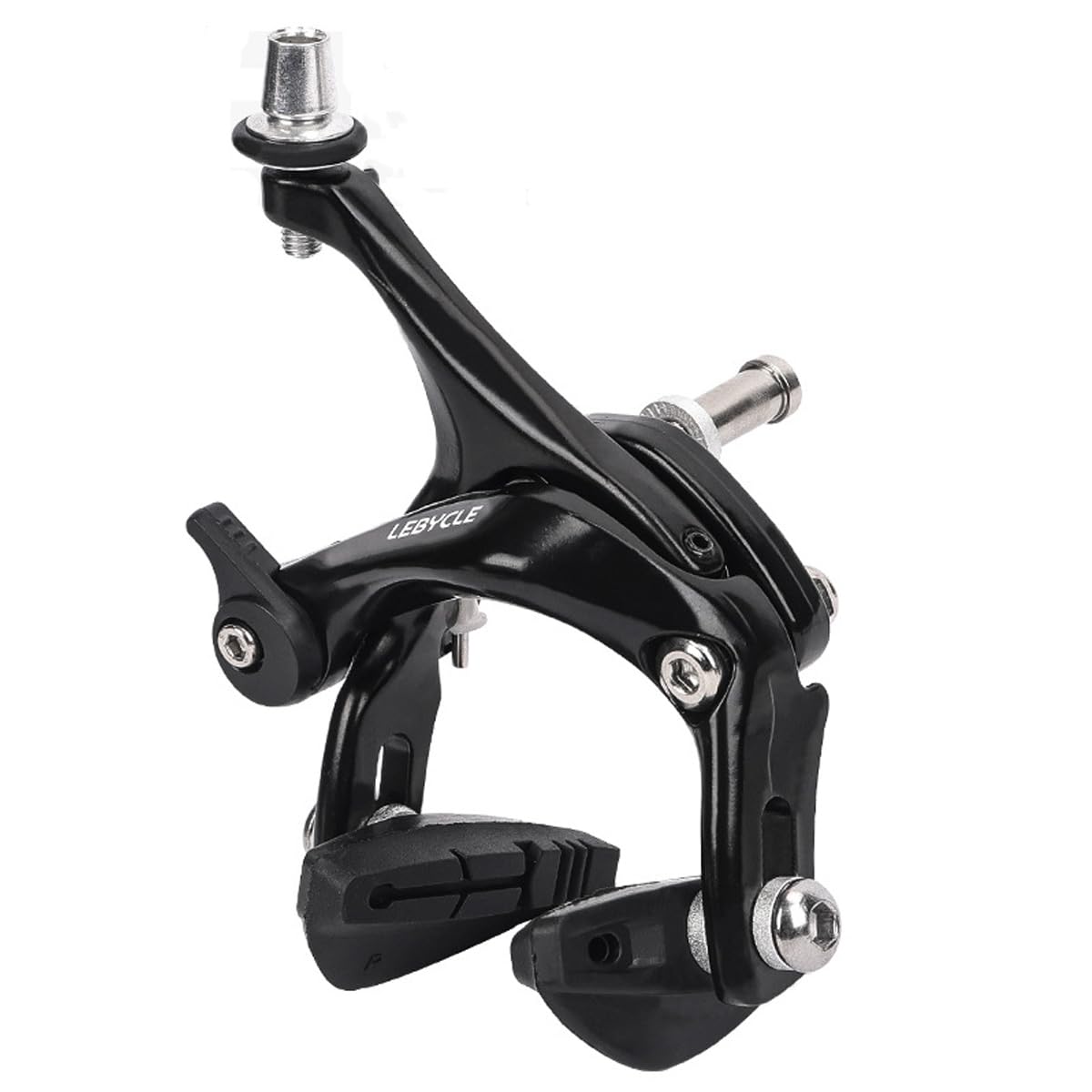 Freni a Cantilever per Bici da Strada e Bici a Pignone Fisso - Caliper a Braccio Lungo 47-57mm con Pastiglie Antiscivolo | Compatibile con Pneumatici 35C | Universale Anteriore