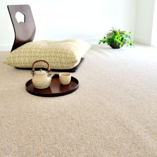 Amazon｜カーペット 6畳 なかね家具 ウール100% 天然素材 防ダニ 抗菌
