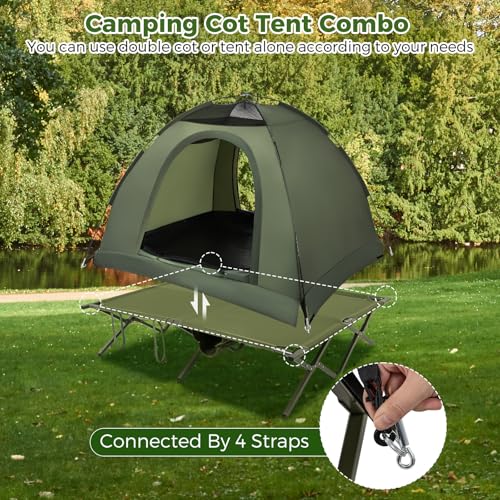 Tangkula 2-Person Cot Tent