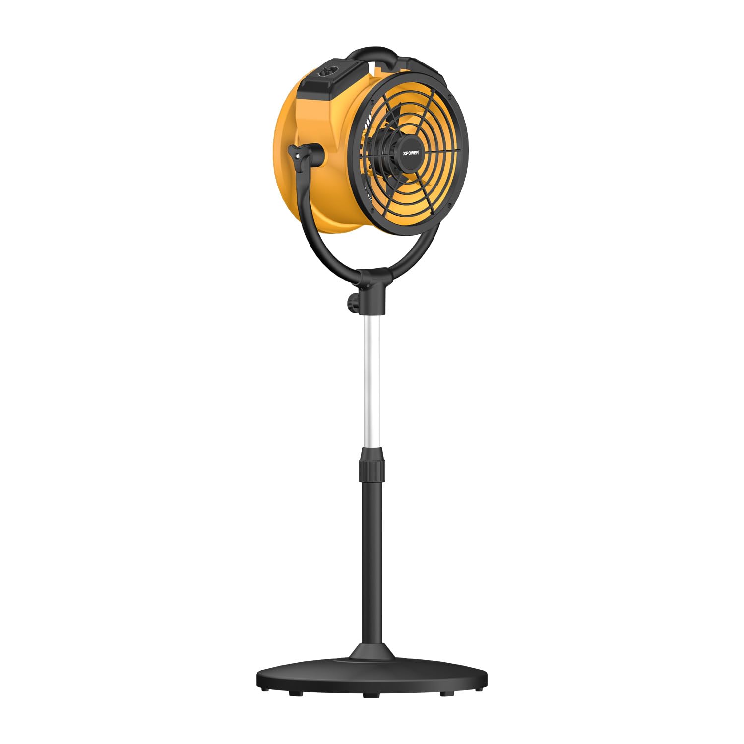 XPower FC-100P Hochleistungs-Industrie-Hochgeschwindigkeits-Luftbeweger für den ganzen Raum, Luftzirkulator, Mehrzweck-Bodenventilator mit variabler Geschwindigkeit