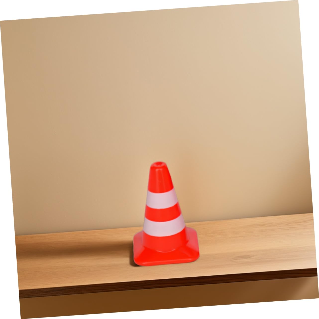 Toddmomy 1Set Mini Road Cone Educational Simulation Roadblocks for Includes Traffic Cones Barricades for Role Play and Symbol Recognition Learning