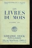 LOT DE 3 CATALOGUES LIBRAIRIE STOCK. N° 10 , 11 ET 12 OCTOBRE NOVEMBRE DECEMBRE 1957.