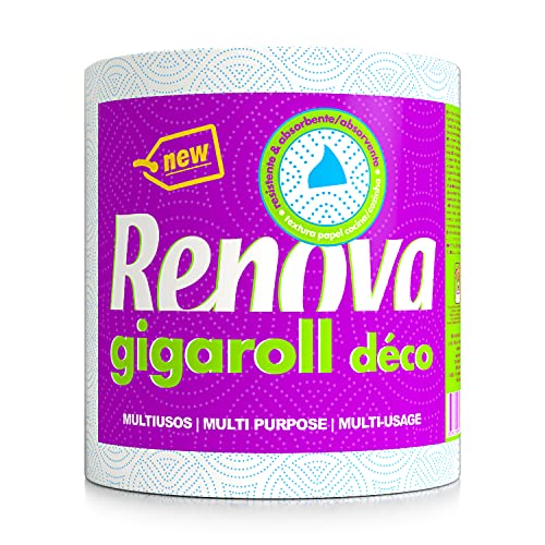 Renova Rollo de Cocina (Gigaroll Decorado) , 1 unidad