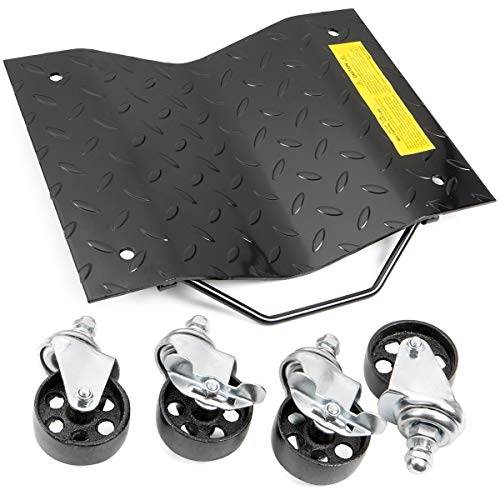Xtremepowerus KIT435 4-Tires Premium Skates Wheel Car Dolly Repair Slide Vehicle Car Moving Dolly (Pack Of 4) Rated At 6000Lbs. thumb #4