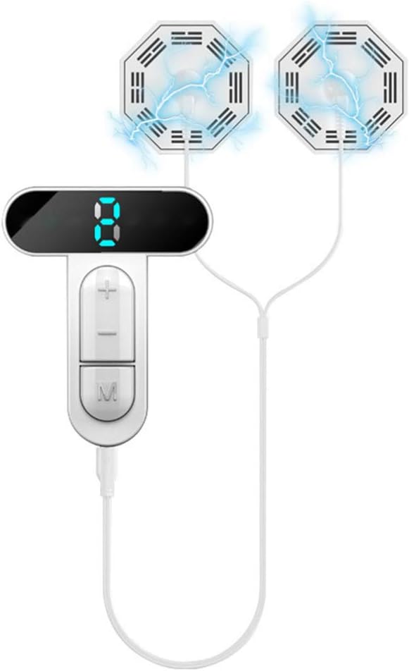 HEALLILY Nipple Clips Electric Shock Pluse Climax Sex Labia Nipple Stickers Clamps Cushion Clips for Lovers Couples