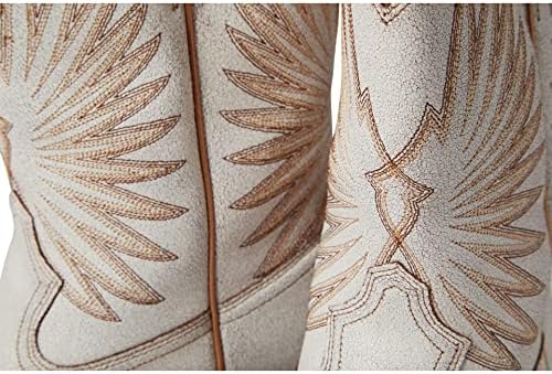 Ariat Womens Goldie Western Boot Distressed White 5.5 | Image 5