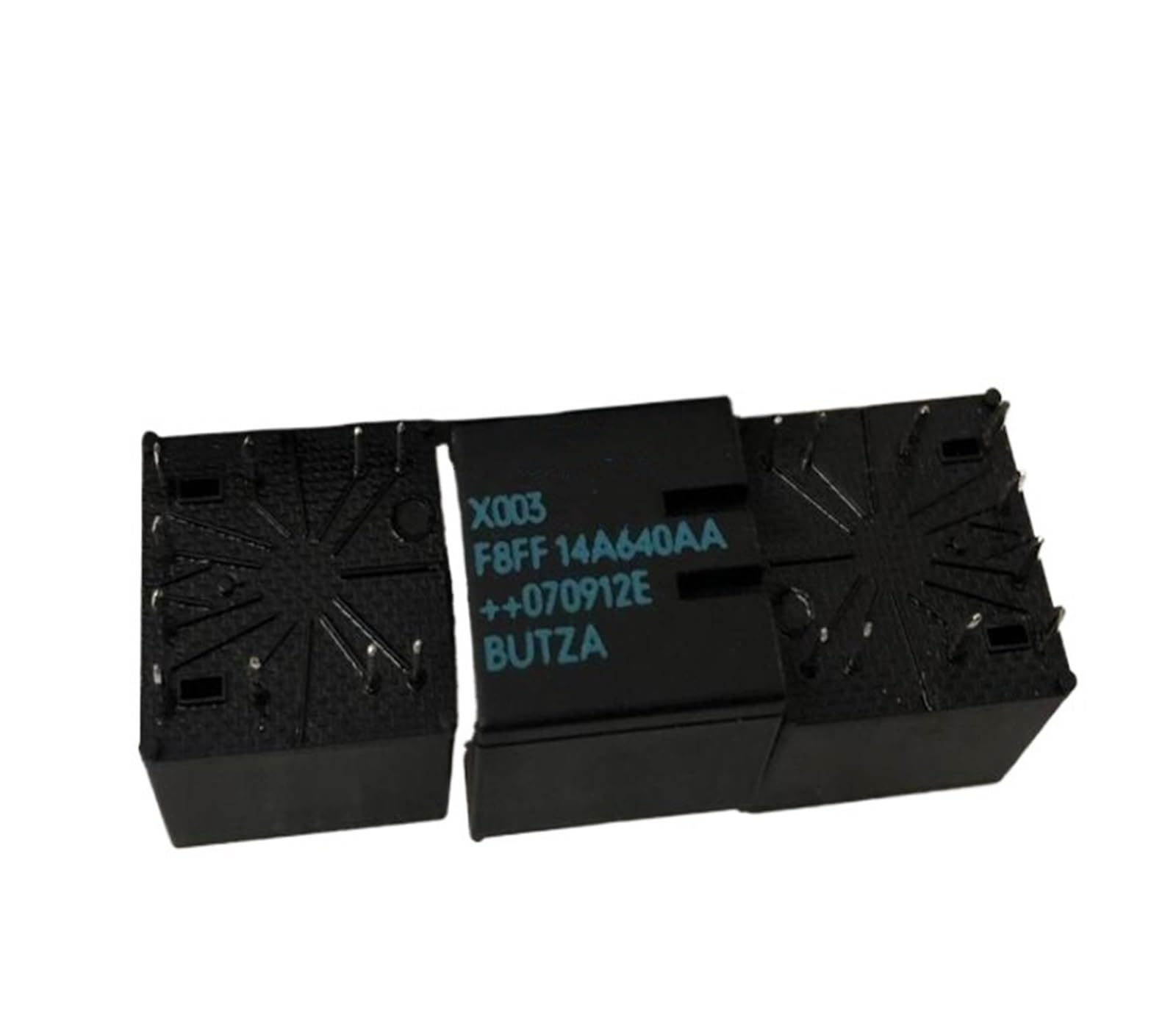 Relé de 10 pines electromagnético modelo KD-2C-12V-25A interruptor de potencia 3