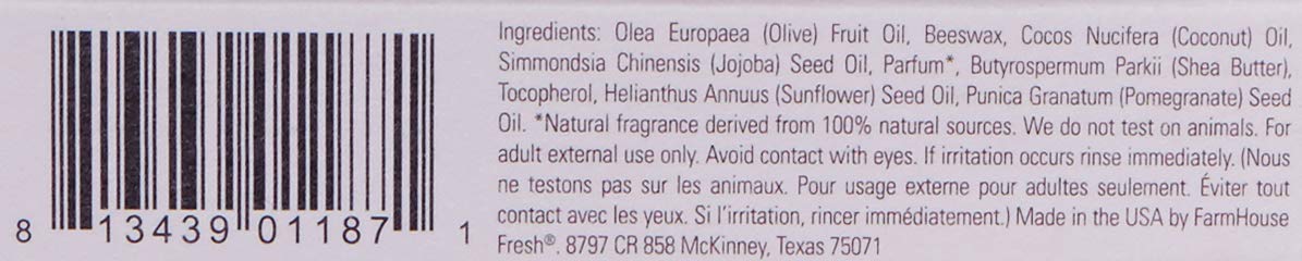 FarmHouse Fresh Hydrating Lip Balm, Blackberry, 0.64 oz