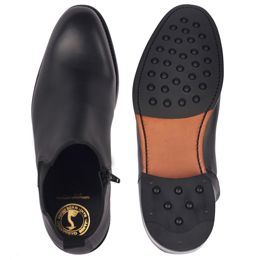 MASALTOS Zapatos de Hombre con Alzas Que Aumentan Altura hasta 7 cm. Fabricados en Piel. Modelo Flavio