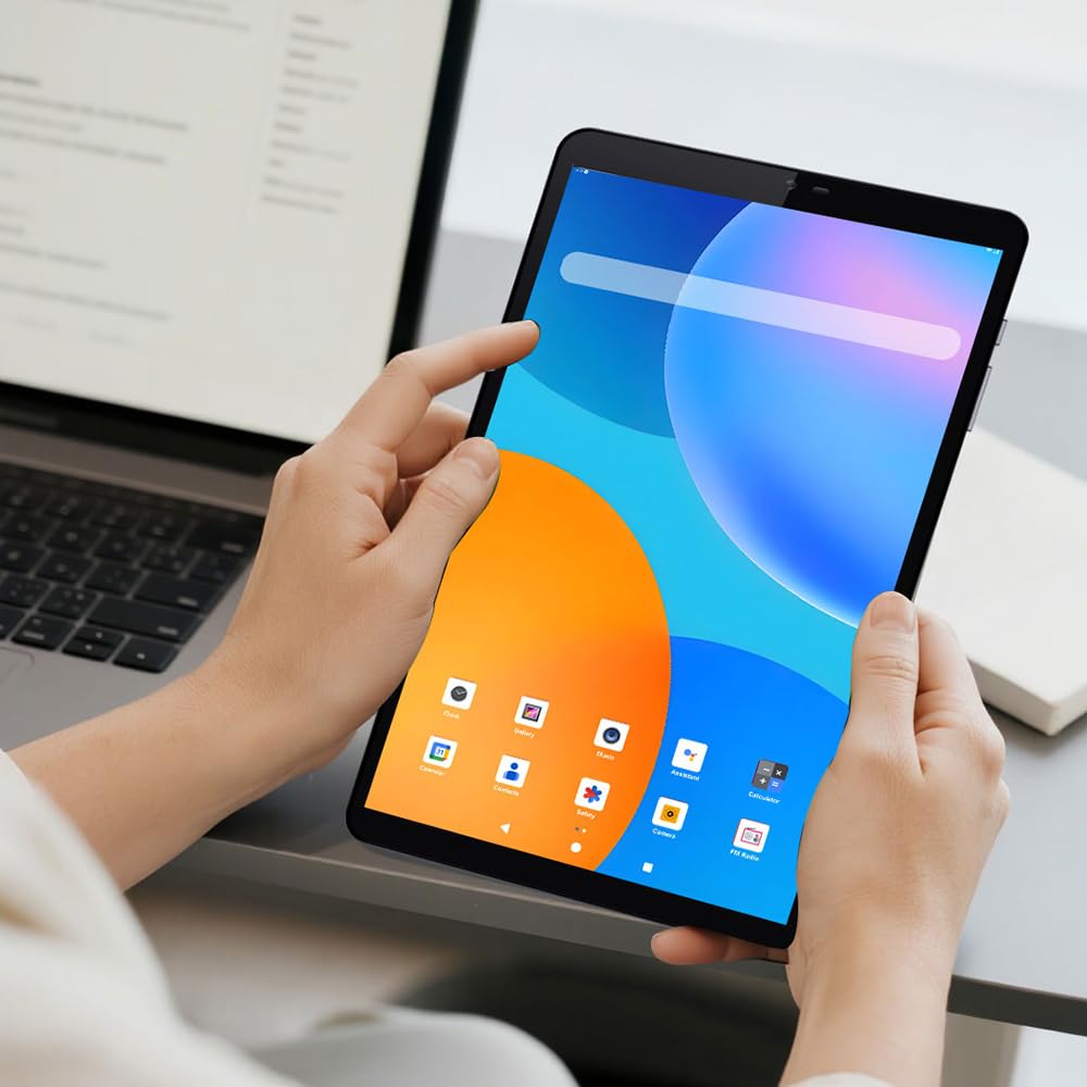 Tablet Android 15 da 8,7 pollici, display Incell, 16 GB (6 + 10) GB + 128 GB con custodia