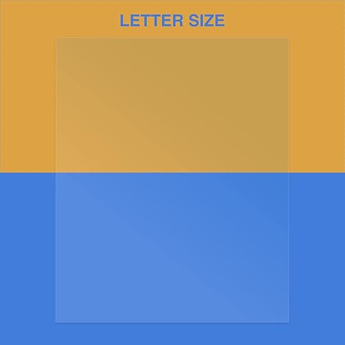 Miniatura 8 de Paquete de 200 portadas transparentes de presentación de encuadernación, cubiertas de informes de PVC, 10 mil, 8-12 x 11 pulgadas, tamaño carta