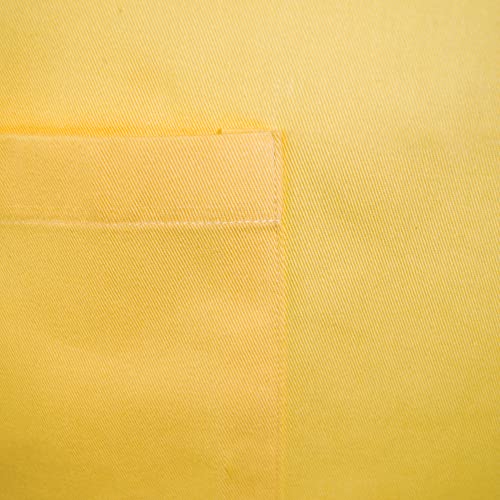 DII CAMZ33536 Küchenschürze aus Baumwolle, verstellbar, mit Tasche und extra langen Bändern, 81,3 x 71,1 cm… – Ansicht 4