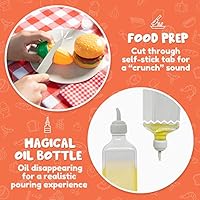 JOYIN 34 PCS Kitchen Toy Set, BBQ Play Grill, Cooking Toy Set, Little Chef Play, Kids Grill Playset Interactive BBQ for Kids with Light & Sound, Birthday Gift for Boys Girls - Image 4