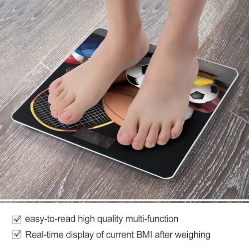 Báscula Digital de Baño con Pantalla LED y Capacidad 400lb miniatura 5