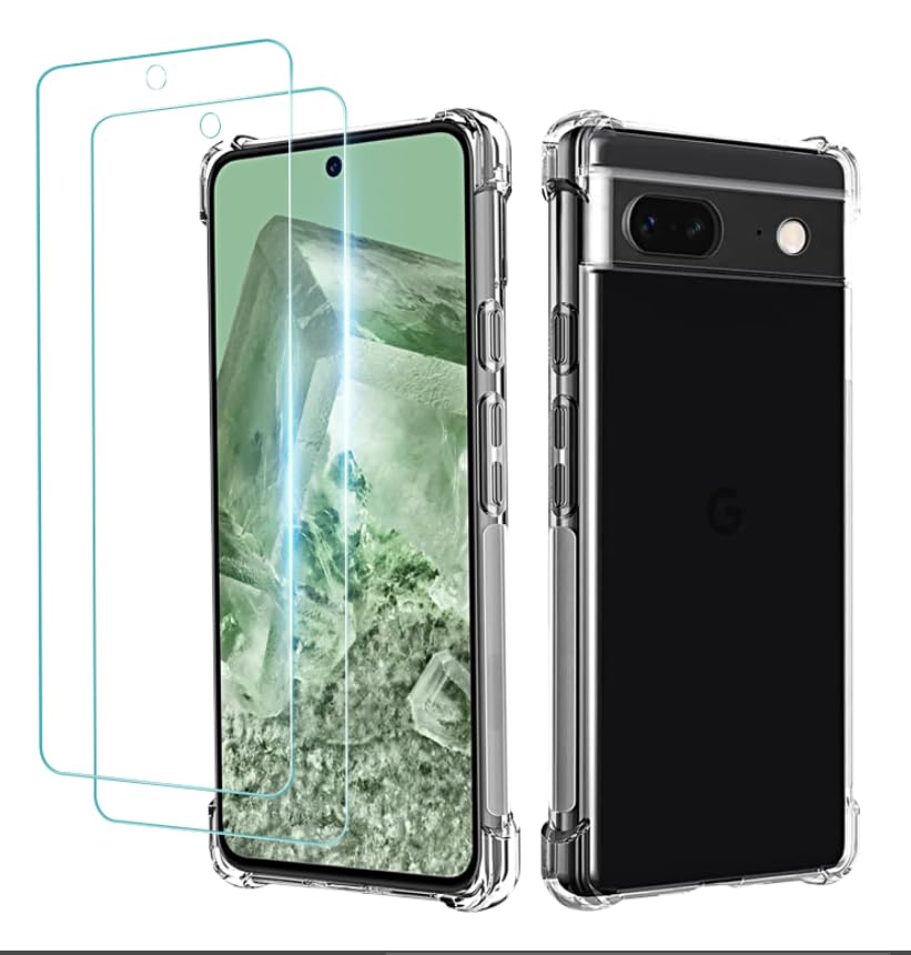 Amazon | Seninhi 対応 Google Pixel 8A ケース 【2+1枚セット：ケース  