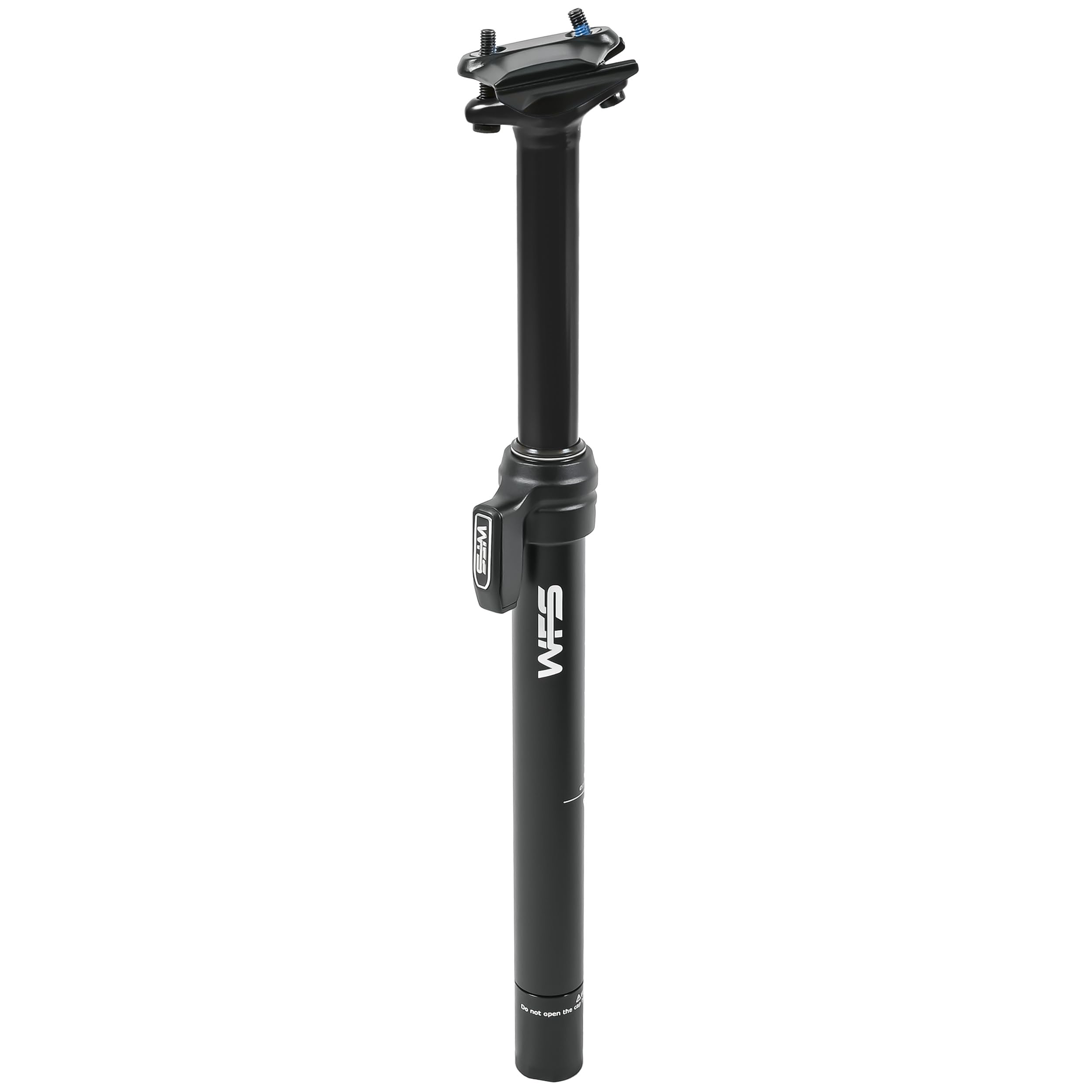 WFS Flex Remote External Dropper Seatpost for MTB 27.2 x 367mm, Travel 90mm, Aluminum Alloy Seatpost for Mountain Bike, Road Bikes, Black