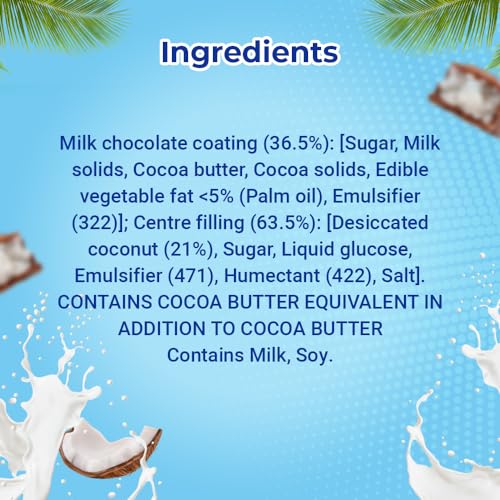 Image of Skittles Bounty Coconut Filled Chocolates Bar- 57Gm (Pack Of 24)
