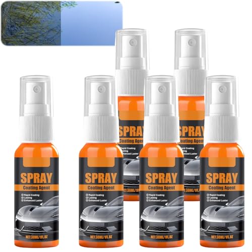 Spray de Cerámica para Autos 6 Piezas Protección Hidrofóbica miniatura 1