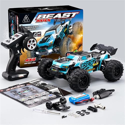 Image of ZLL Beast SG116 MAX Brushless 1 /16 Scale 4WD, for Adults, UP to 80KMH RTR RC Truck with 35A 3 Wire ESC, 2.4GHz Remote Control