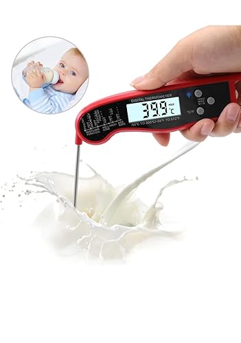 Miniatura 3 de Termómetro digital de lectura instantánea de seguridad alimentaria para asar a la parrilla, cocinar, cocina comercial, fiesta de comida en el patio