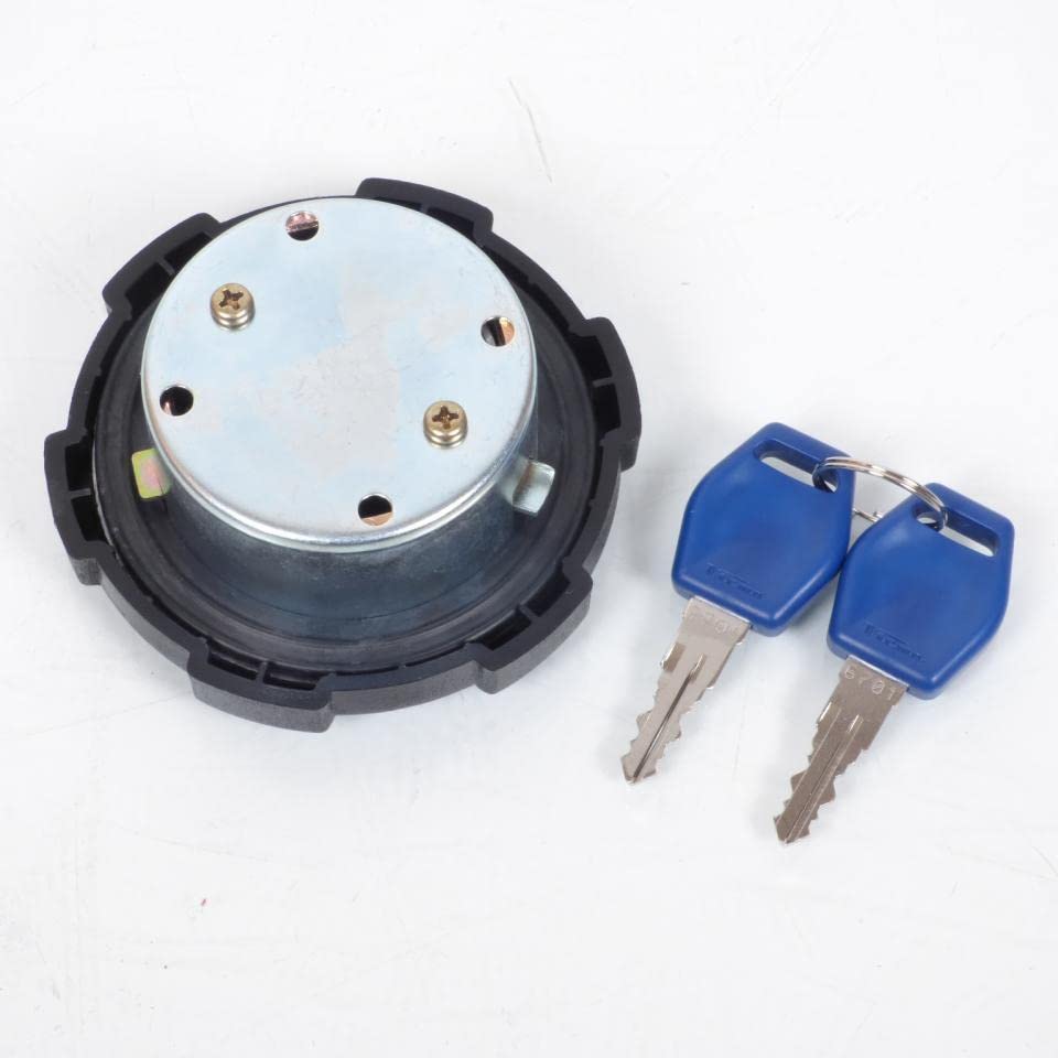 Tapón de depósito de combustible con 2 llaves, para motoDiámetro interno: 59,5 mm.