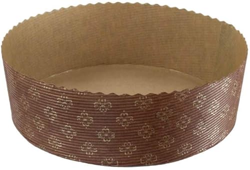 Panettone Basso Mold - M185, 12Pk