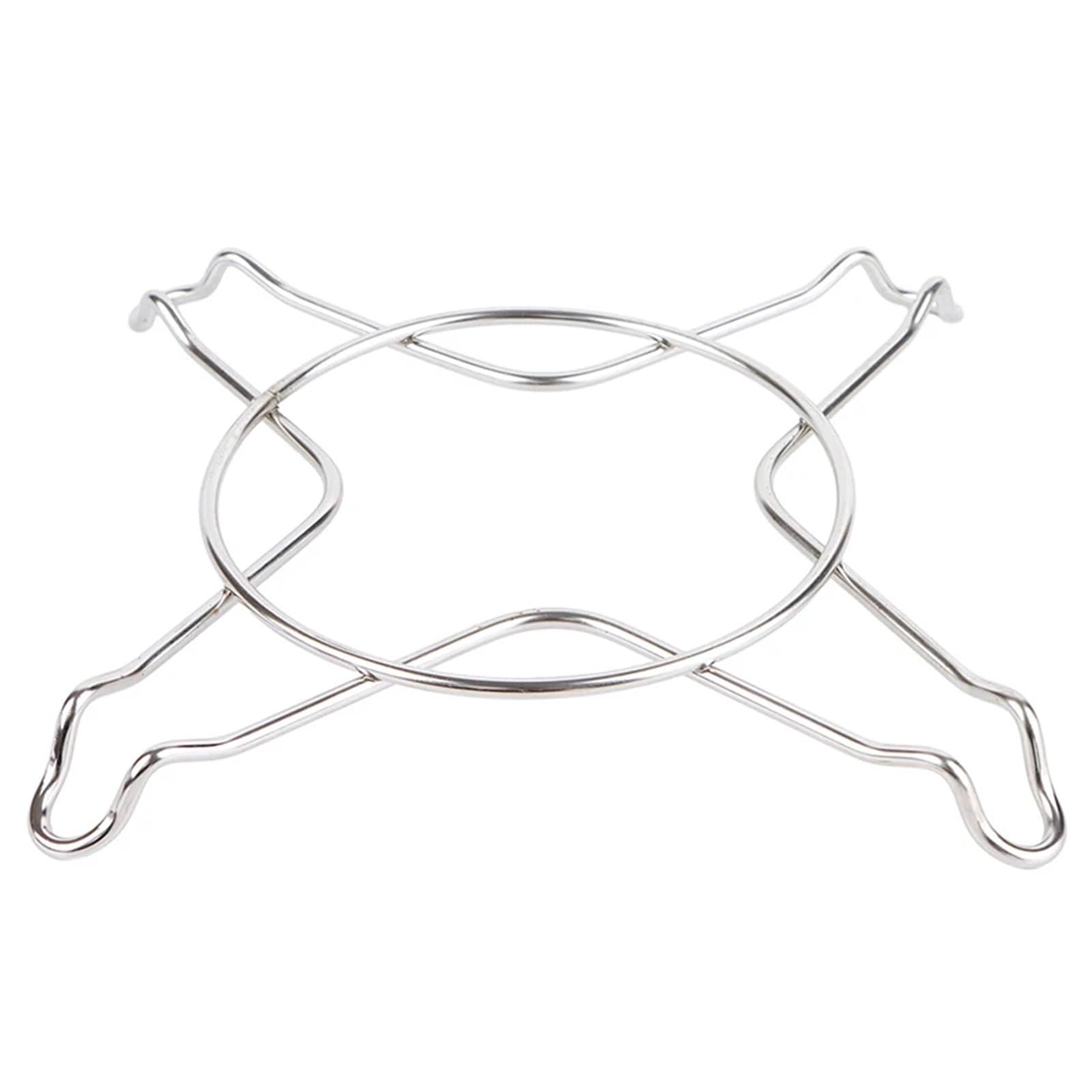Soporte De Estufa De Gas Soporte for Cocina de Gas, Estante de Soporte for Estufa de Hierro for Camping, Anillo difusor de Calor, Reductor de cafetera, Suministros de Cocina, 2 uds.