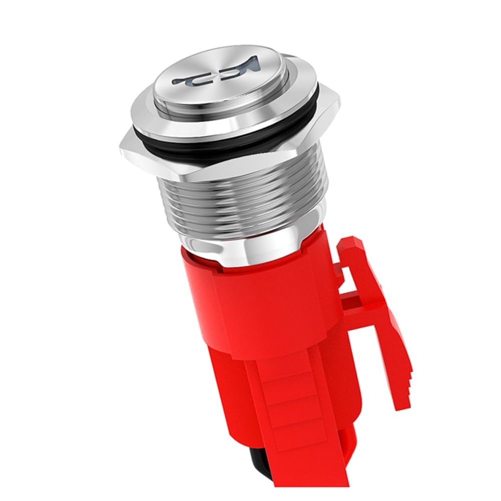 Amazon.co.jp: AKNBFIBN ホーンボタン 12V 20A ヘビーデューティー