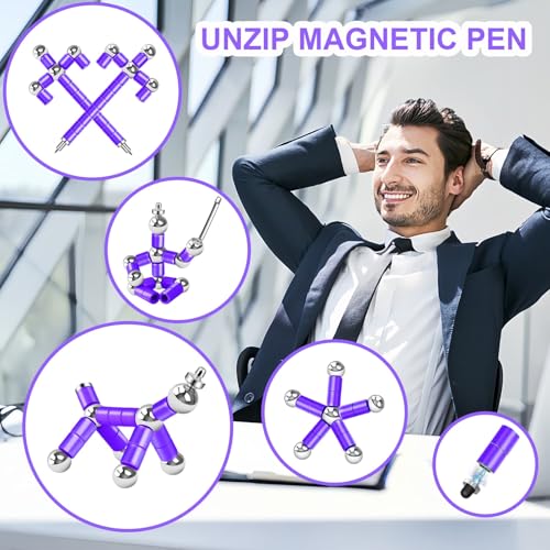 Image of YYMHMF Fidget Pen Gifts for Men & Teen Cool Stuff Gadgets for Men Women, Fidget Toys for Adults,Best Friend Teen College Guys Gift - Office Supplies for Desk Stress Anxiety Relief Toys
