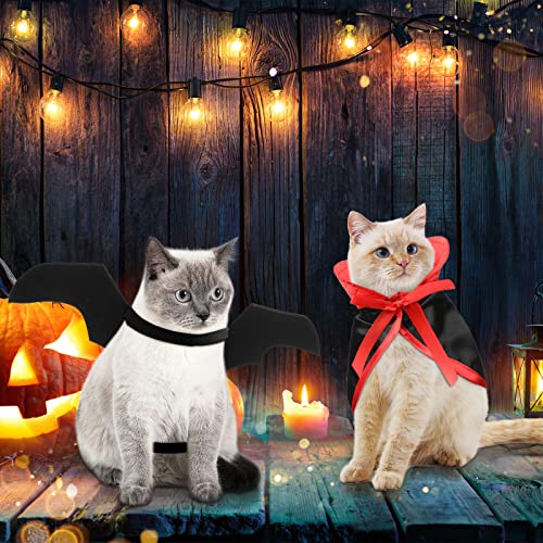 JaGely Set 8 Piezas Disfraz Halloween Mascotas miniatura 5