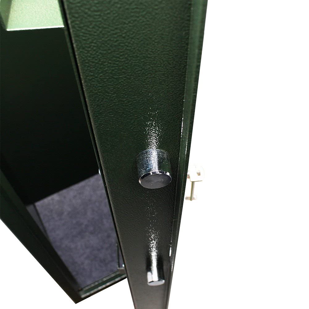 Profirst Tree 5 Waffenschrank Munitionsschrank, Doppelbartschloss inkl. 2 Schlüssel, Innentresor separat absperrbar, Waffenhalter, Putzstockhalterung, Befestigungsmaterial