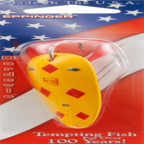 Eppinger 517 Wdls Dardevle, 1-Ounce, Yellow/Red #TOP19