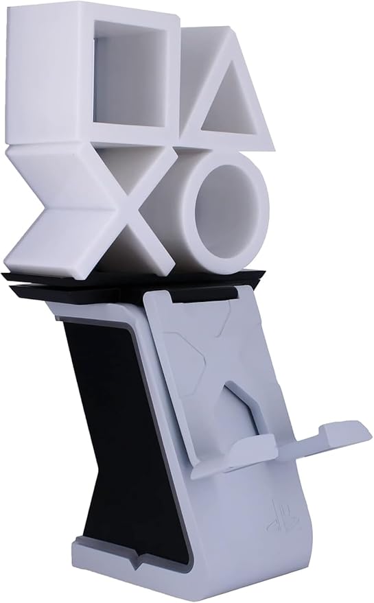 Rebecca Heineman Invitada a un Evento en Brasil, No Puede Asistir por Problemas de Salud 9 51qF20ZlplL. AC SY879 Exquisite Gaming Cable Guys LED Ikons: PlayStation Logo - Charging Phone & Controller Holder - Light Up Gaming Controller/Mobile Phone/Charging Holder. 4 Charging Cable, Multicolor (CGIKPS400452)