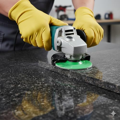 Image of Pioneer Abrasive 4 Inch Diamond Polishing Pad Combo (7 Grit Set) for Marble, Granite & Stone | Wet & Dry Polishing Pads | Mirror Finish Grinding Pads marble polishing pads (Pack of 7)