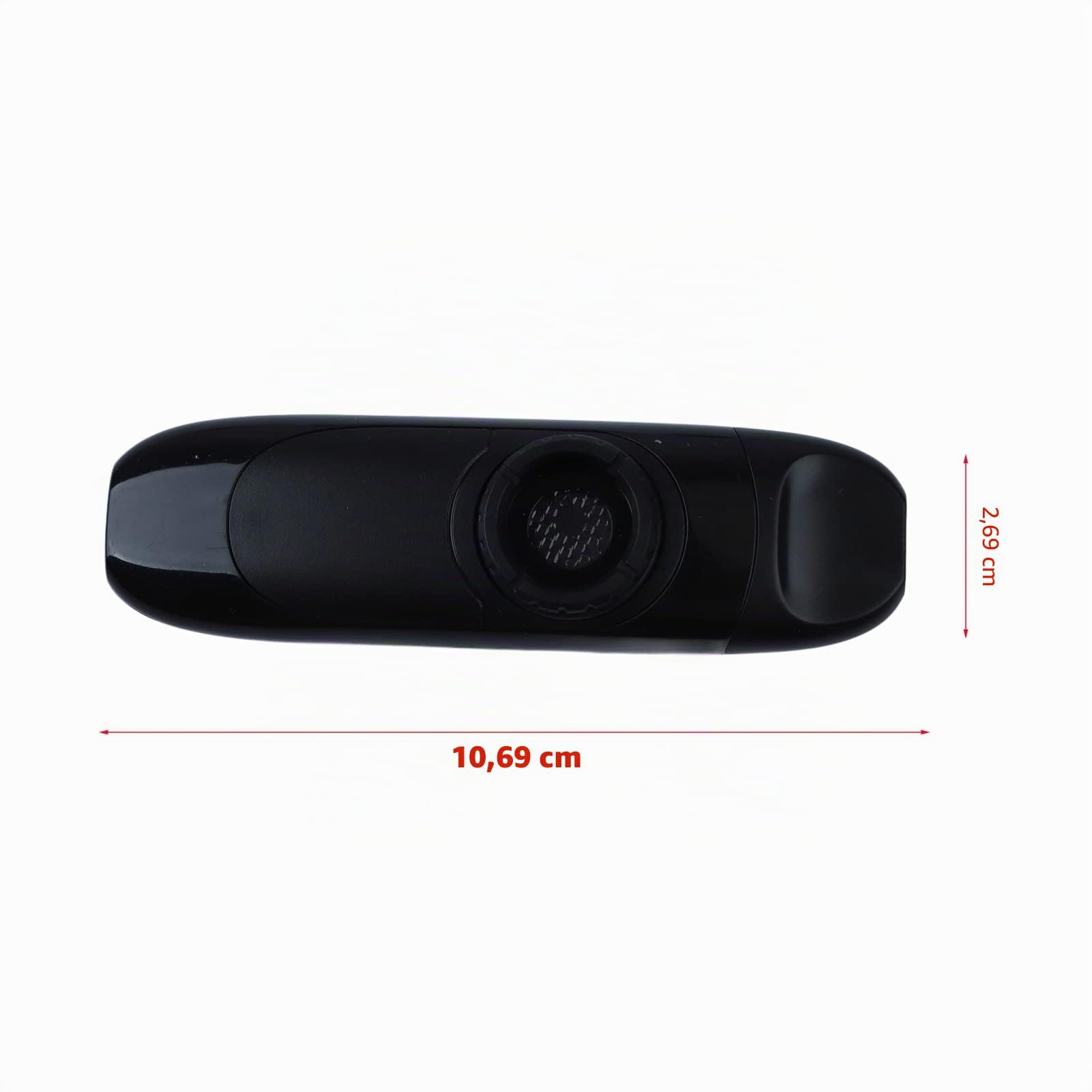 Kazoo électrique, Kazoo Professionnel de 4,3 avec Micro et Adaptateur, Instruments de Musique à tonalité Réglable avec Membranes de Flûte, Embout Buccal de qualité Alimentaire (Noir)