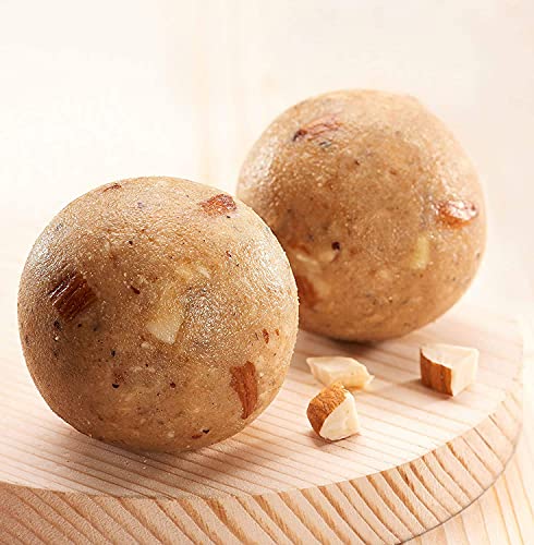 Image of WOW Laddus - Nutrient-Rich Laddoos |Sugar Free Laddus | Delicious & Wholesome Dessert | Pack of 6 | Golden Grain Laddus Gift of Health & Taste