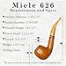 Savinelli Miele Series - Honeycomb Pattern Hand Crafted Briar Pipe, Made in Italy, Polished Finish, 626