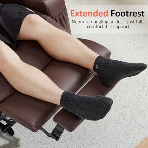 Image of MCombo Power Lift Recliner Chair for Elderly 7040(Medium, Light Brown)