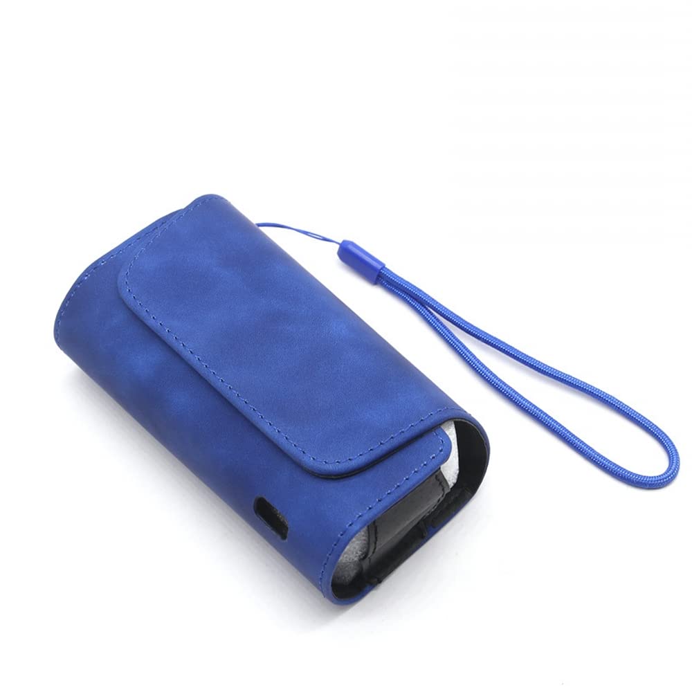 tui de protection pour Iqos 3.0 Duo, en cuir PU  rabat double pochette  pour cigarette lectronique, avec fermeture magntique et accessoires pour  cigarettes lectroniques, bleu, Housse de protection E-Cigarette :  Amazon.com.be: